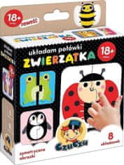 CzuCzu Puzzle dvojice Zvířátka 16 dílků