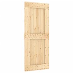 Vidaxl Dveře NARVIK 85 x 210 cm masivní borové dřevo