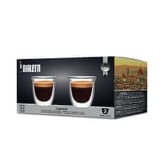 Bialetti Bialetti set 2 sklenic Firenze 80 ml