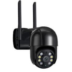 KAMERAK.cz WiFi PTZ otočná kamera XM-546 5Mpx, 4x digitální zoom, IR+LED přísvit black