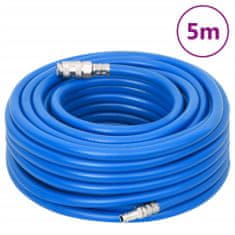 Vidaxl Vzduchová hadice modrá 5 m PVC