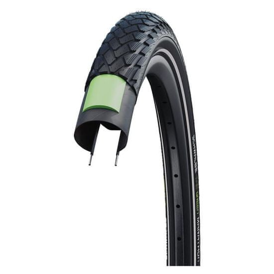 Schwalbe Plášť Green Marathon 28x2,15 (55-622) HS620 Performance Addix Eco GreenGuard E-50 - drát, černá, reflex