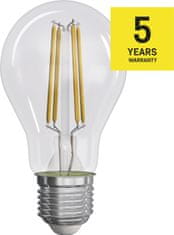 Emos LED žárovka Filament A60 A CLASS / E27 / 3,8 W (60 W) / 806 lm / teplá bílá