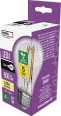 Emos LED žárovka Filament A60 A CLASS / E27 / 3,8 W (60 W) / 806 lm / teplá bílá