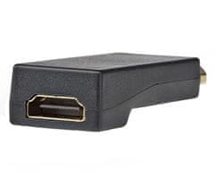 Nedis adaptér DisplayPort – HDMI/ DisplayPort Zástrčka - HDMI zásuvka/ pozlacený/ černý/ box