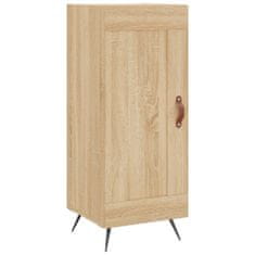 Vidaxl Skříň highboard dub sonoma 34,5 x 34 x 180 cm kompozitní dřevo