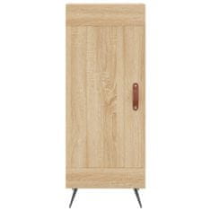 Vidaxl Skříň highboard dub sonoma 34,5 x 34 x 180 cm kompozitní dřevo