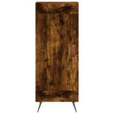 Vidaxl Skříň highboard kouřový dub 34,5 x 34 x 180 cm kompozitní dřevo