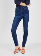 Orsay Tmavě modré dámské skinny fit džíny ORSAY L