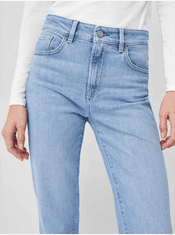 Salsa Collection Světle modré dámské zkrácené slim fit džíny Salsa Jeans 33/28