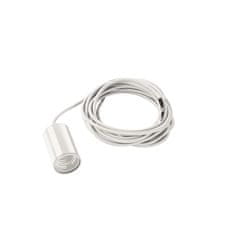 SLV BIG WHITE FITU, závěsné svítidlo, A60, kulaté, bílé, kabel 5m s otevřeným koncem, max. 60 W 132691