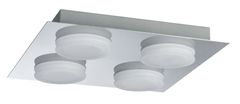 Paulmann VÝPRODEJ VZORKU Paulmann stropní svítidlo LED Doradus IP23 4-ramenné 4x5W chrom 708.75 P 70875 70875X