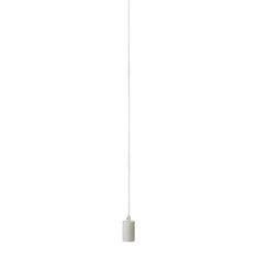 SLV BIG WHITE FITU, závěsné svítidlo, A60, kulaté, bílé, kabel 5m s otevřeným koncem, max. 60 W 132691