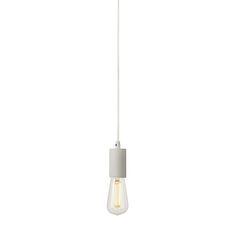 SLV BIG WHITE FITU, závěsné svítidlo, A60, kulaté, bílé, kabel 5m s otevřeným koncem, max. 60 W 132691