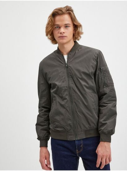 ONLY&SONS Tmavě zelený pánský bomber ONLY & SONS Joshua