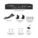 Ubiquiti Edge Switch 8 PoE - 8x GbE, 2x SFP, 8x PoE 24V/PoE+ (PoE budget 130W)