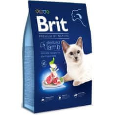 Brit Premium by Nature Cat Steril. Lamb 8 kg