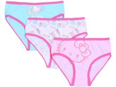 sarcia.eu 3x Hello Kitty barevné kalhotky pro dívky 6-7 let 122 cm