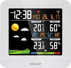 SENCOR Meteostanice SWS 5600 bílá