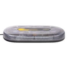 Stualarm Mini LED rampa, modro-červená, 12-24V, ECE R65, magnet (sre2-865dualBR)