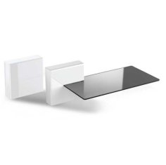 Meliconi Kryt kabelů 480522 WH, organizér na kabely GHOST CUBE Shelf, 1x police, 2x kostka