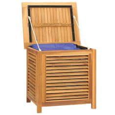 Vidaxl Zahradní úložný box s vložkou 60 x 50 x 58 cm masivní teak