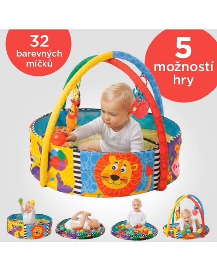 Playgro - Aktivity hrazdička s míčky