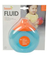 Boon - FLUID - Anatomický netekoucí hrneček - oranžovo-modrý