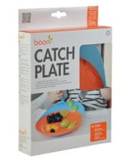 Boon - CATCH PLATE - Talíř s přísavkou modro-oranžový