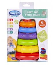 Playgro - Plastové navlékací kroužky