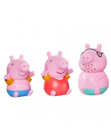 Toomies - Prasátko Peppa Pig, tatínek a Tom - stříkající hračky do vody