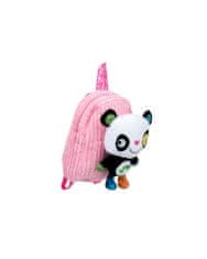 Prvnihracky Discovery baby - Batůžek do školky s hračkou Panda