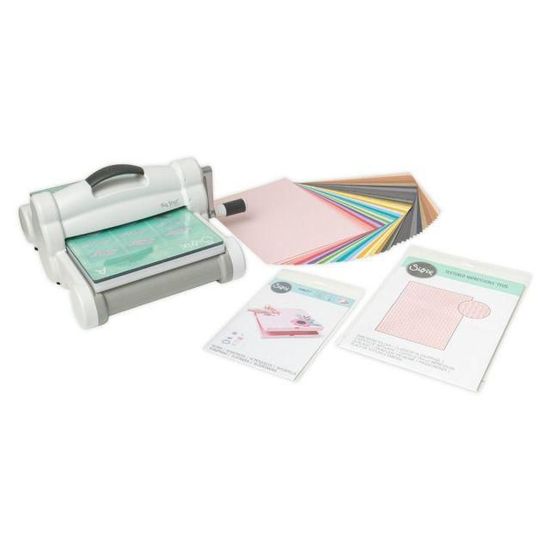 Sizzix Big shot plus a4 starter kit bílo-šedý,