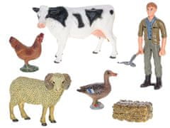 Mikro Trading Zoolandia - Kráva s beranem a doplňky