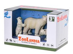 Mikro Trading Zoolandia - Lední medvěd s mláďaty