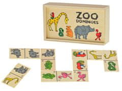 Mikro Trading Domino dřevěné zvířátka - 28 ks
