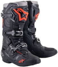 Alpinestars boty TECH 10 2023 černo-červené 40,5/7