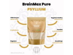 BrainMax Pure Psyllium, rozpustná vláknina BIO, 250 g