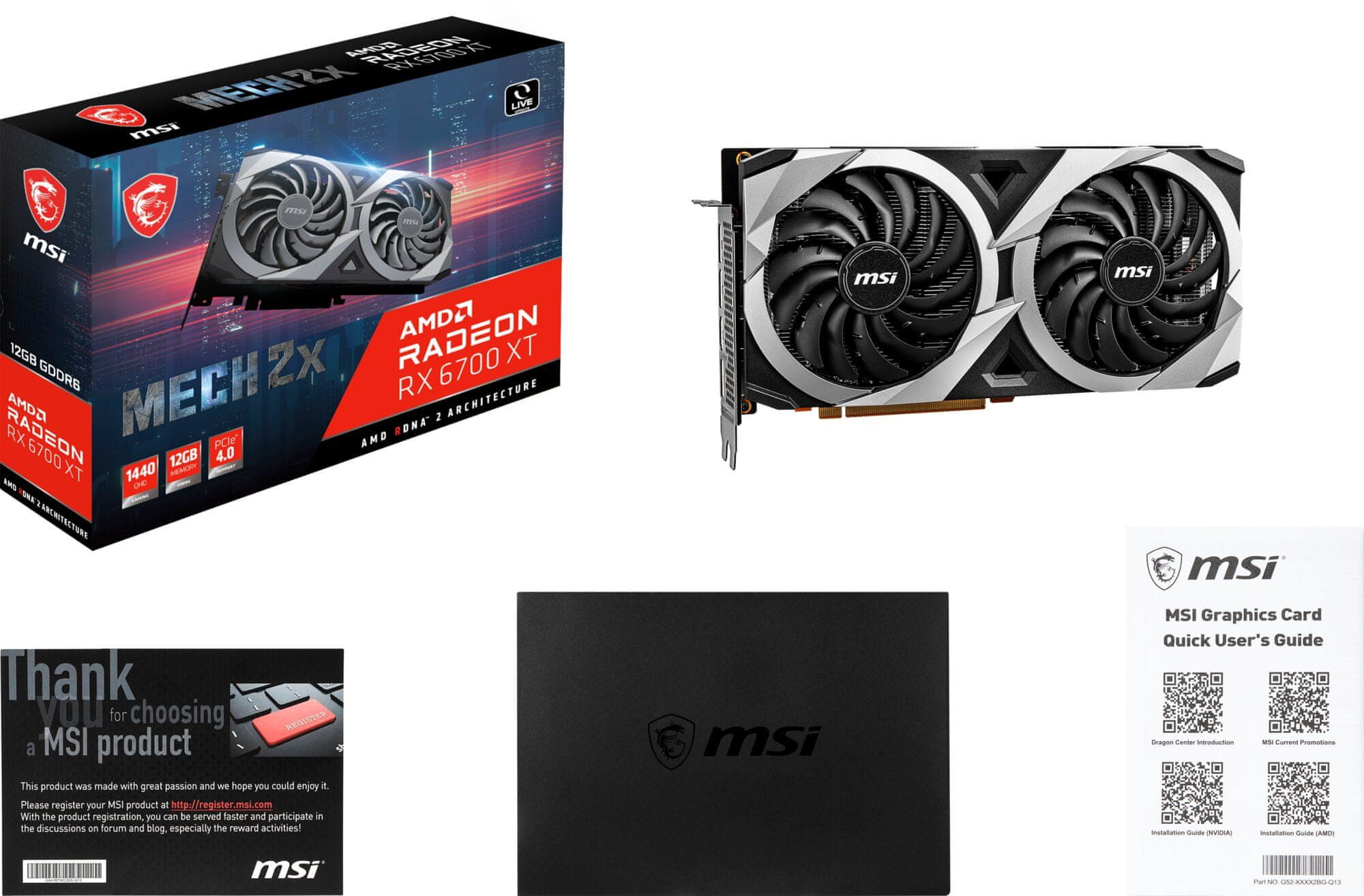 MSI Radeon RX 6700 XT-