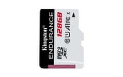 Kingston 128GB microSDHC Endurance 95R/30W C10 A1 UHS-I bez adapteru