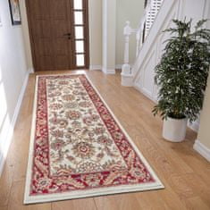 Hanse Home AKCE: 80x240 cm Kusový koberec Luxor 105643 Reni Cream Red 80x240