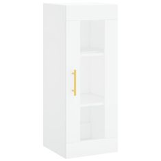 Vidaxl Skříň highboard bílá 34,5 x 34 x 180 cm kompozitní dřevo