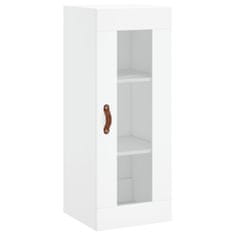 Vidaxl Skříň highboard bílá 34,5 x 34 x 180 cm kompozitní dřevo