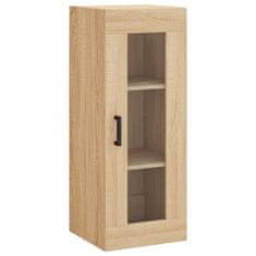 Vidaxl Skříň highboard dub sonoma 34,5 x 34 x 180 cm kompozitní dřevo