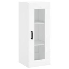 Vidaxl Skříň highboard bílá 34,5 x 34 x 180 cm kompozitní dřevo