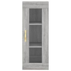 Vidaxl Skříň highboard šedá sonoma 34,5 x 34 x 180 cm kompozitní dřevo