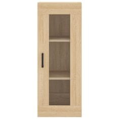 Vidaxl Skříň highboard dub sonoma 34,5 x 34 x 180 cm kompozitní dřevo