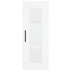 Vidaxl Skříň highboard bílá 34,5 x 34 x 180 cm kompozitní dřevo