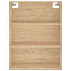 Vidaxl Skříň highboard dub sonoma 69,5 x 34 x 180 cm kompozitní dřevo