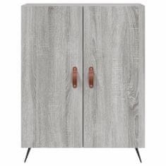 Vidaxl Skříň highboard šedá sonoma 69,5 x 34 x 180 cm kompozitní dřevo